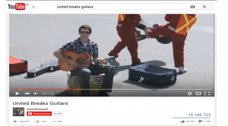 Case: Sociala medier - United Breaks Guitars